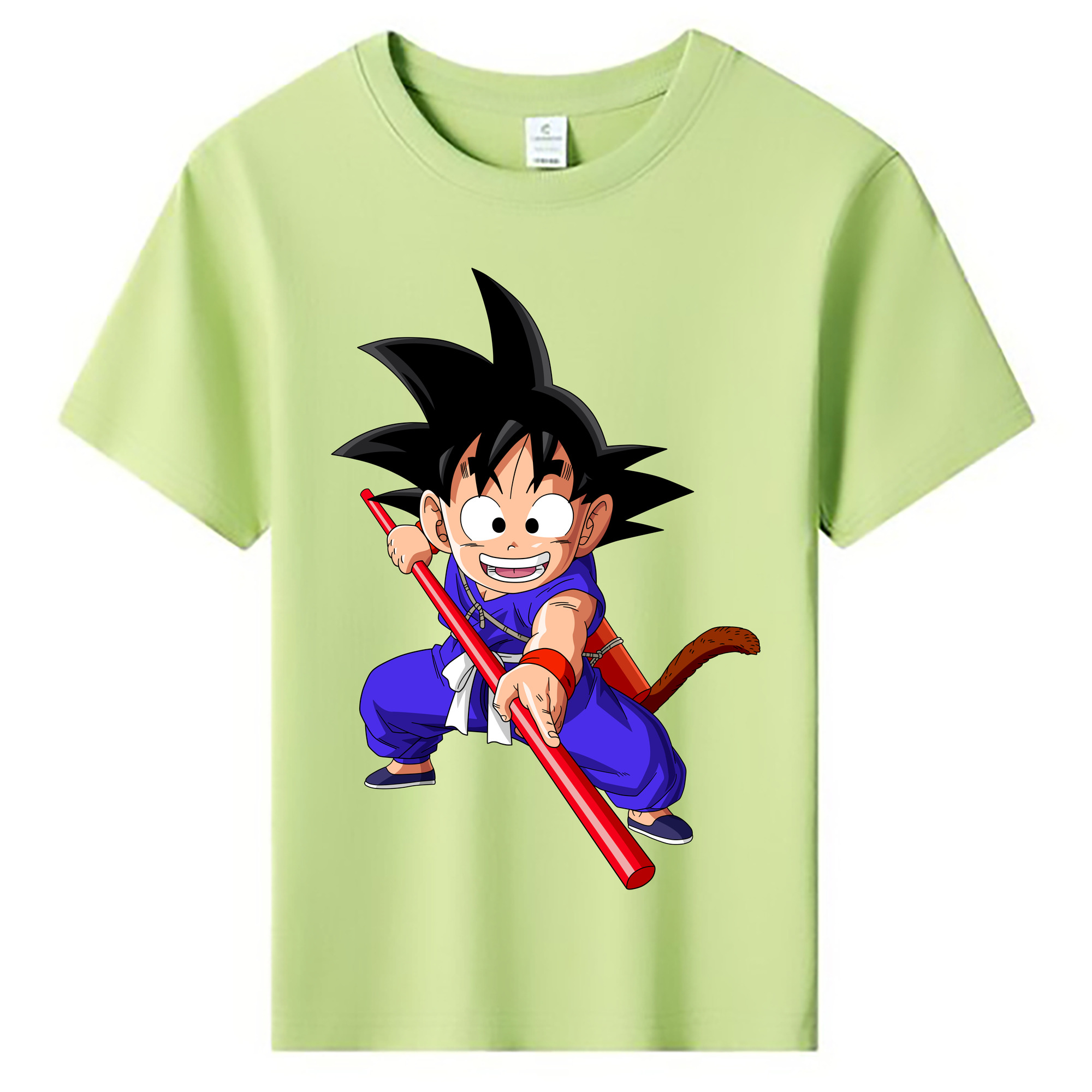 （画像用） ドラゴンボール 孫悟空（そん ごくう）Son Goku カカロット DRAGON BALL Kakarotto 綿100％キッズTシャツ（フロントプリント）